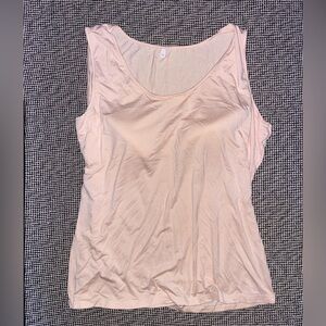 Nude Tank Top With Pads